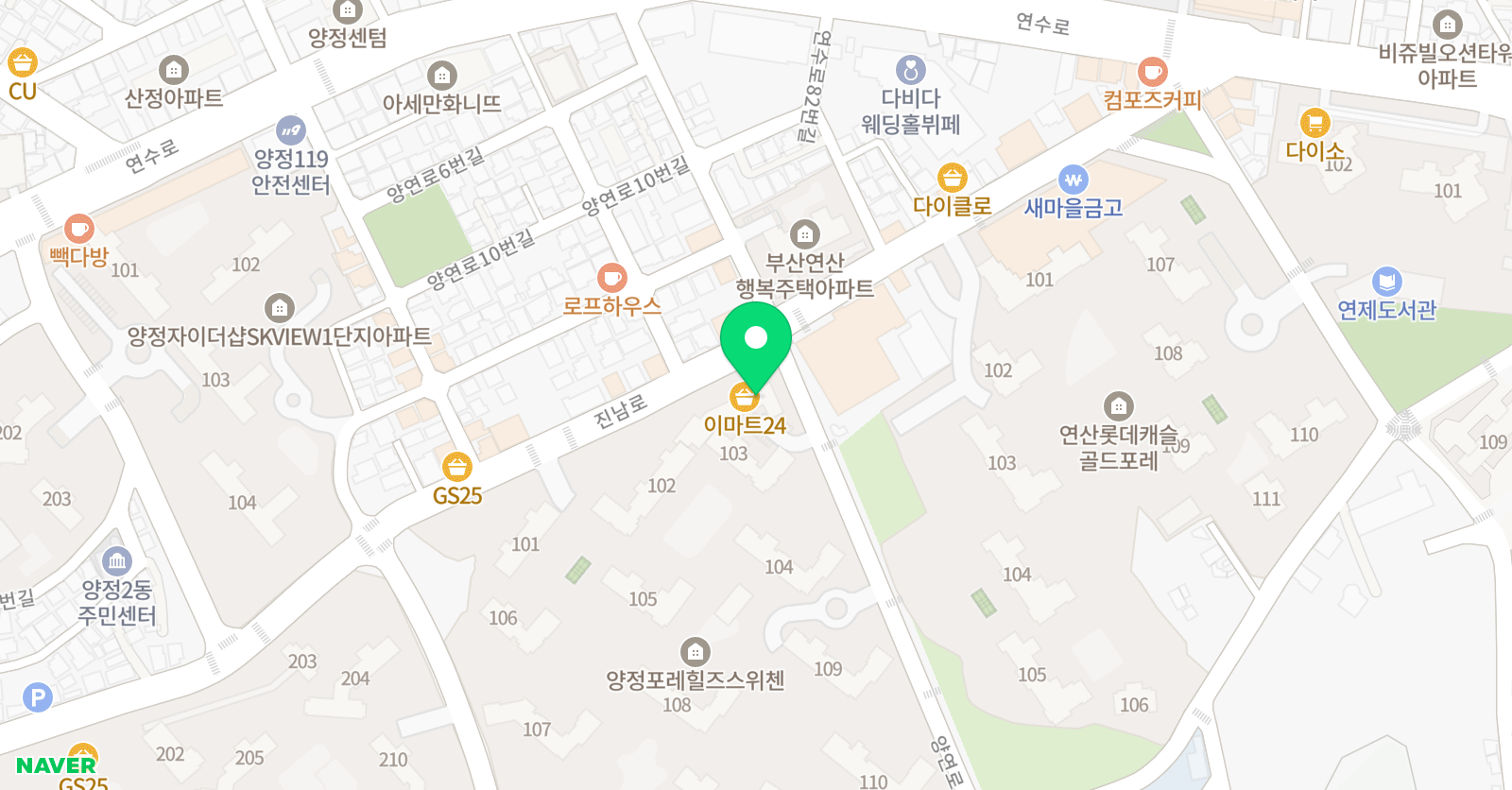 영피카소 미술 위치