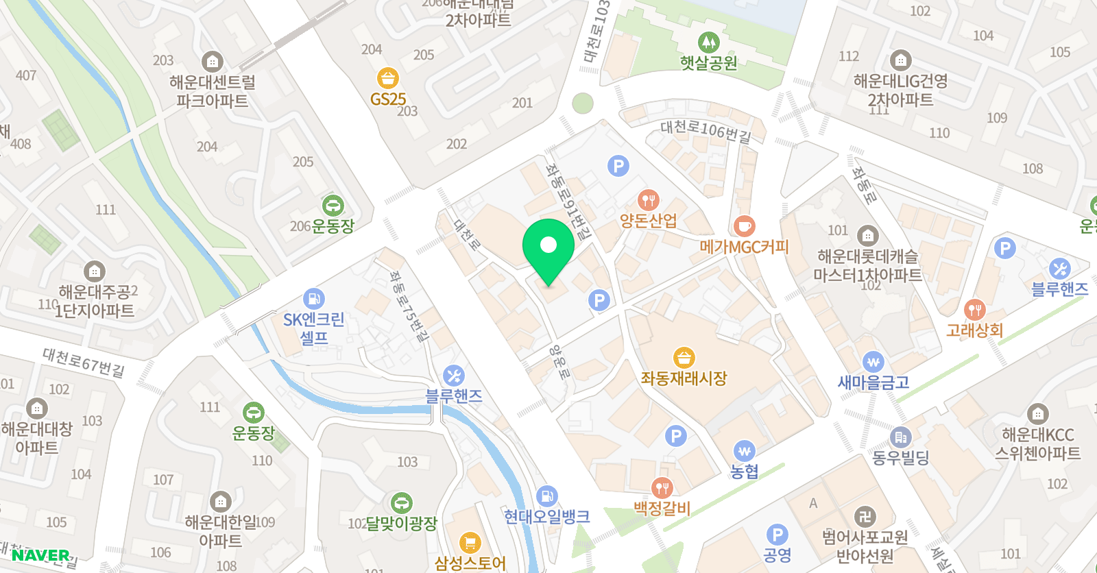 아이비리그 학원 위치