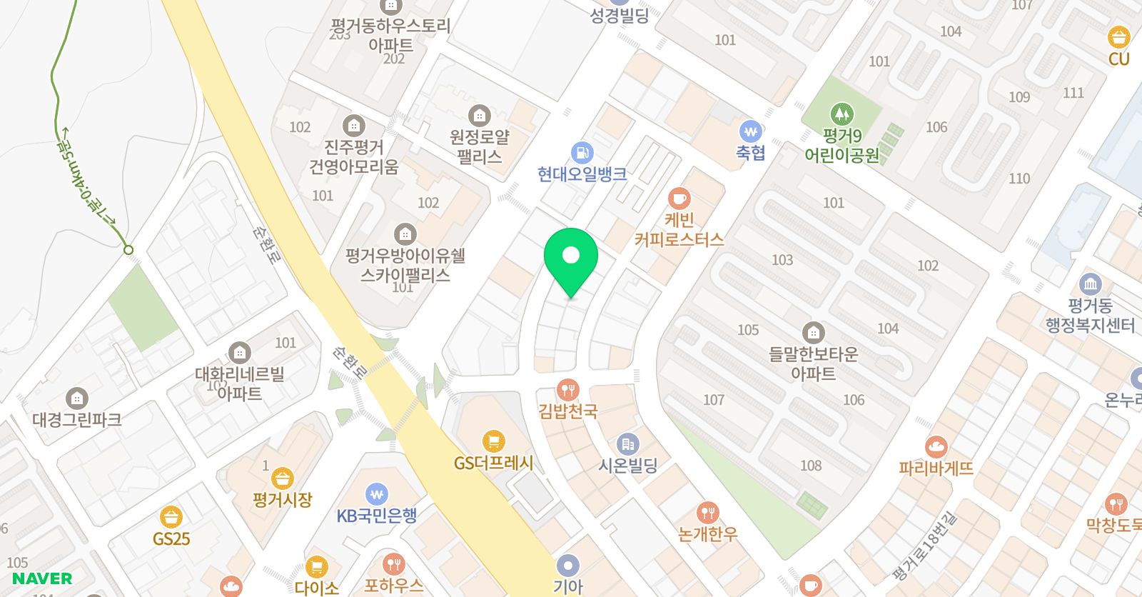 SSM 영어학원 위치