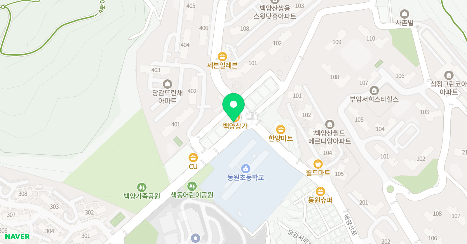 벨루가 음악미술학원 위치