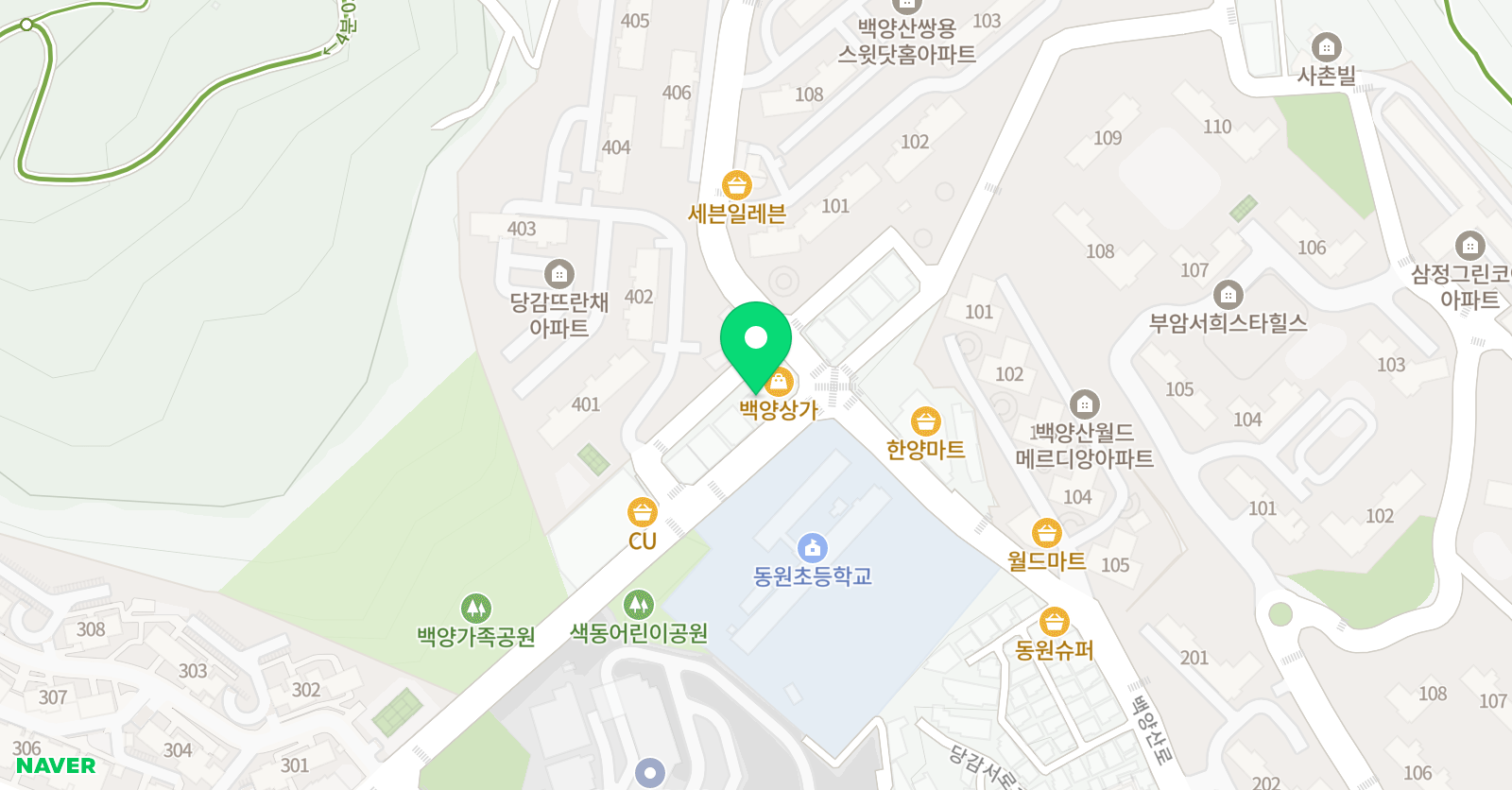 이레 뮤직클래스 음악학원 위치