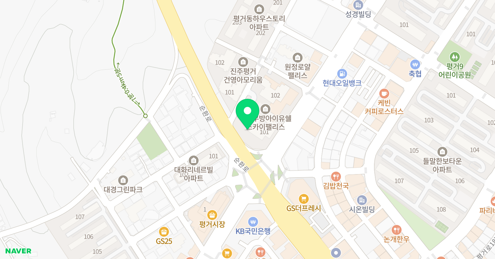 문지희과학스터디 학원 위치