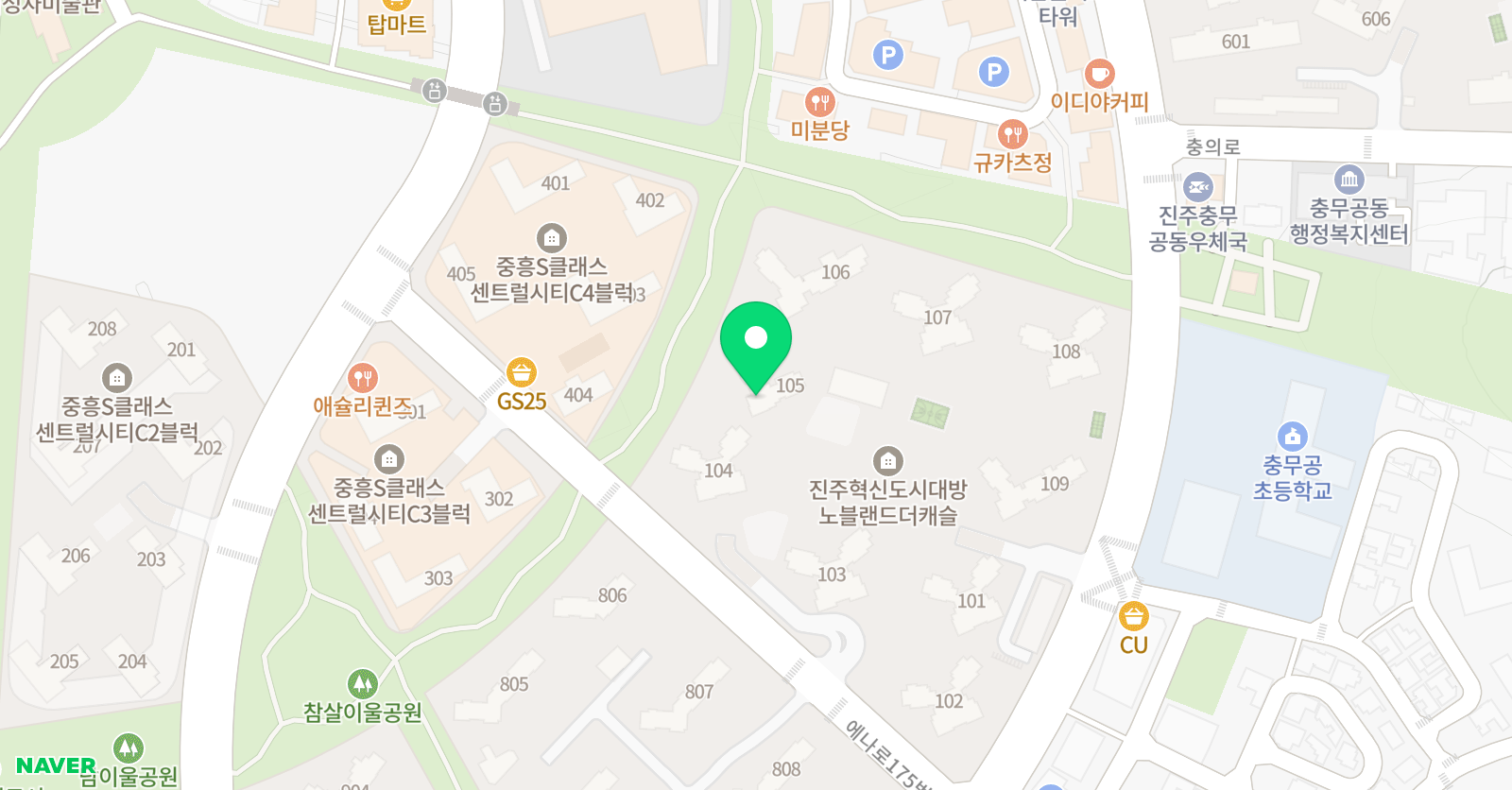 씨투엠 생각톡톡 수학교실 위치