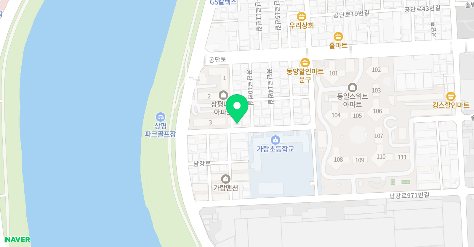 빨간펜 수학의달인 진주가람점 위치