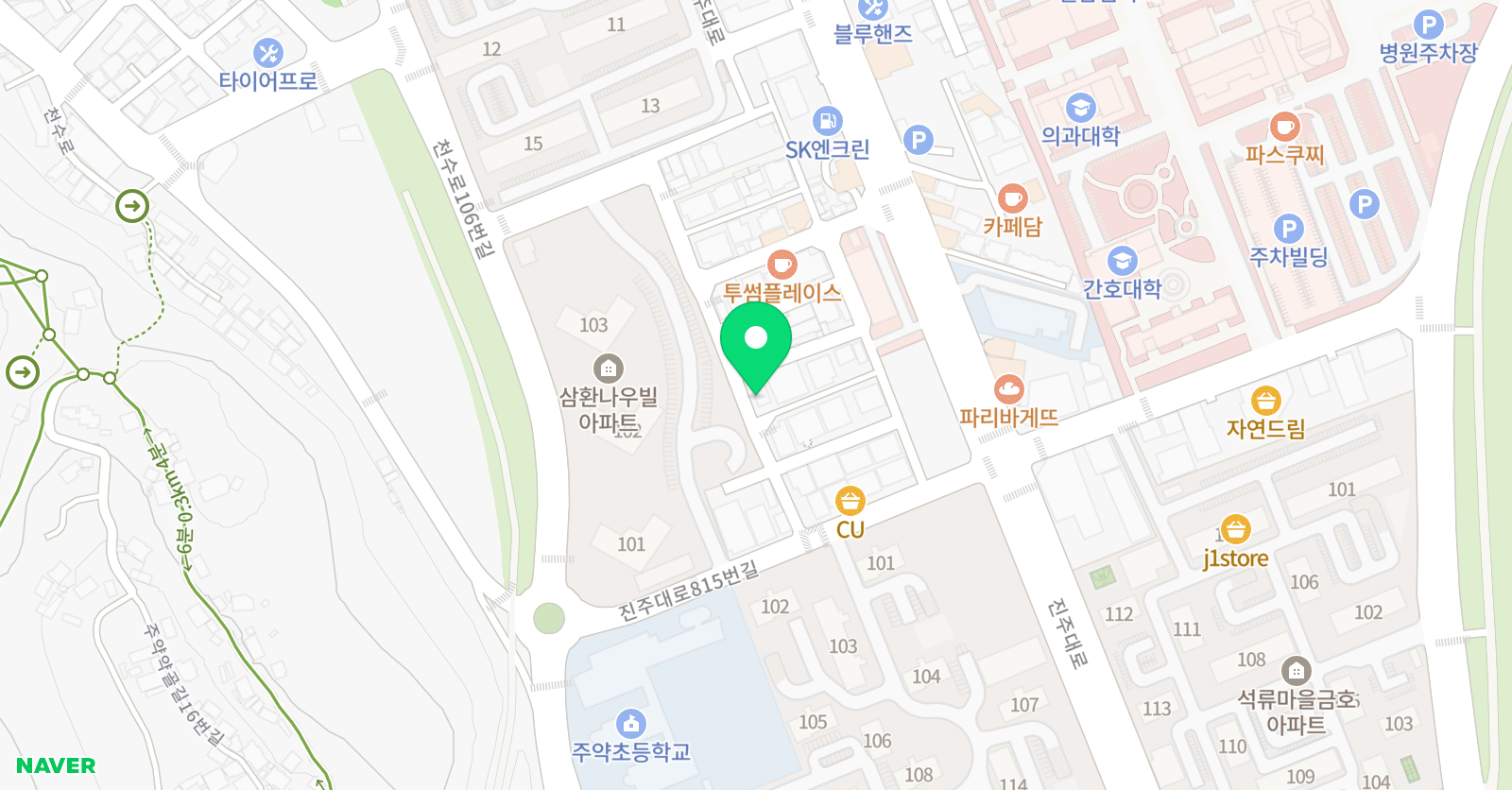 정민경퍼펙트스피치 위치