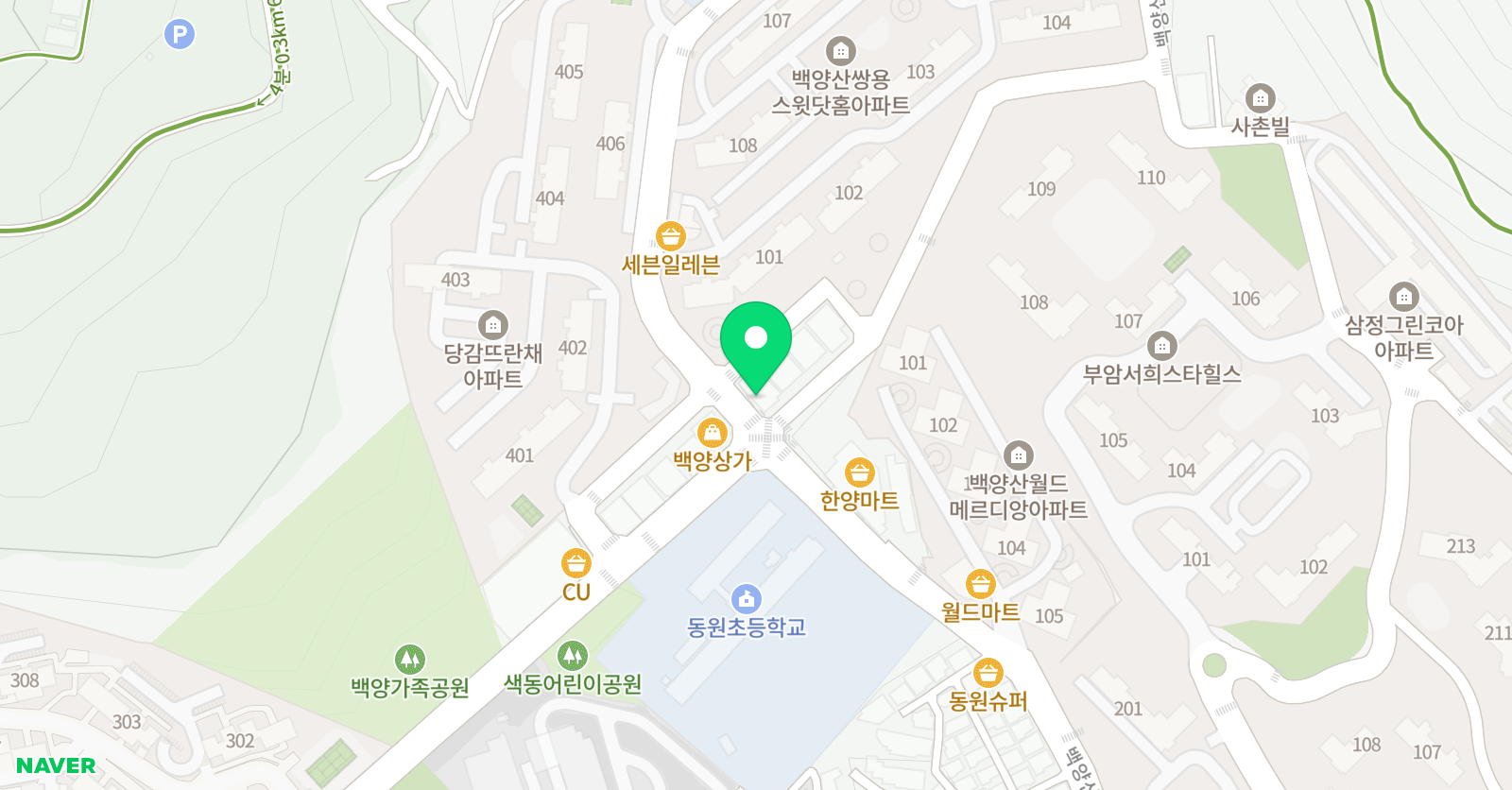 PDI 국제어학원 부산진구캠퍼스 위치