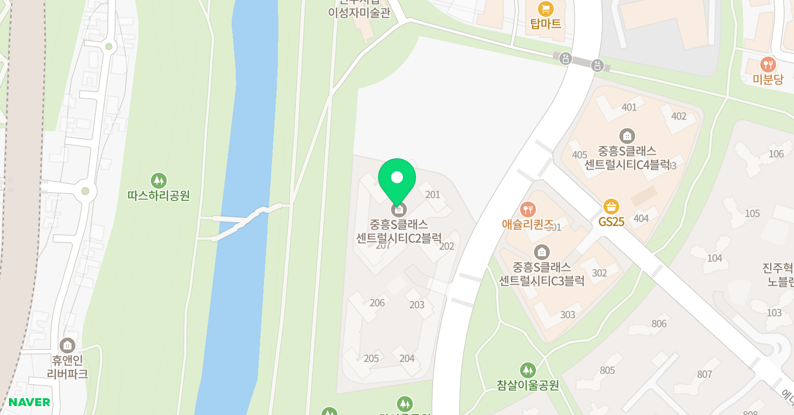 센트럴 미술교습소 위치