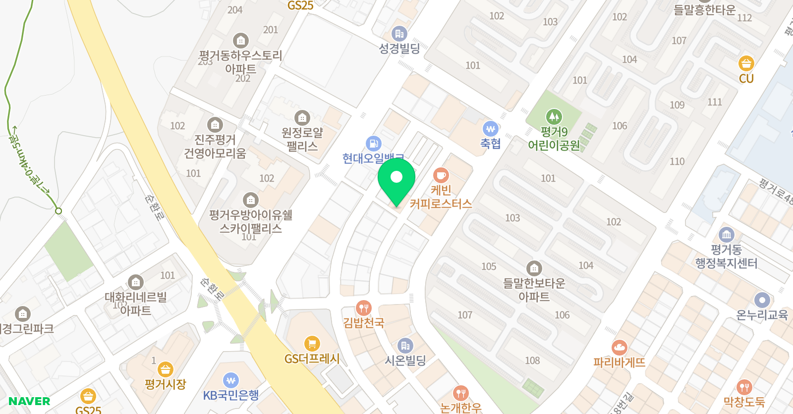 JEM 어학원 위치