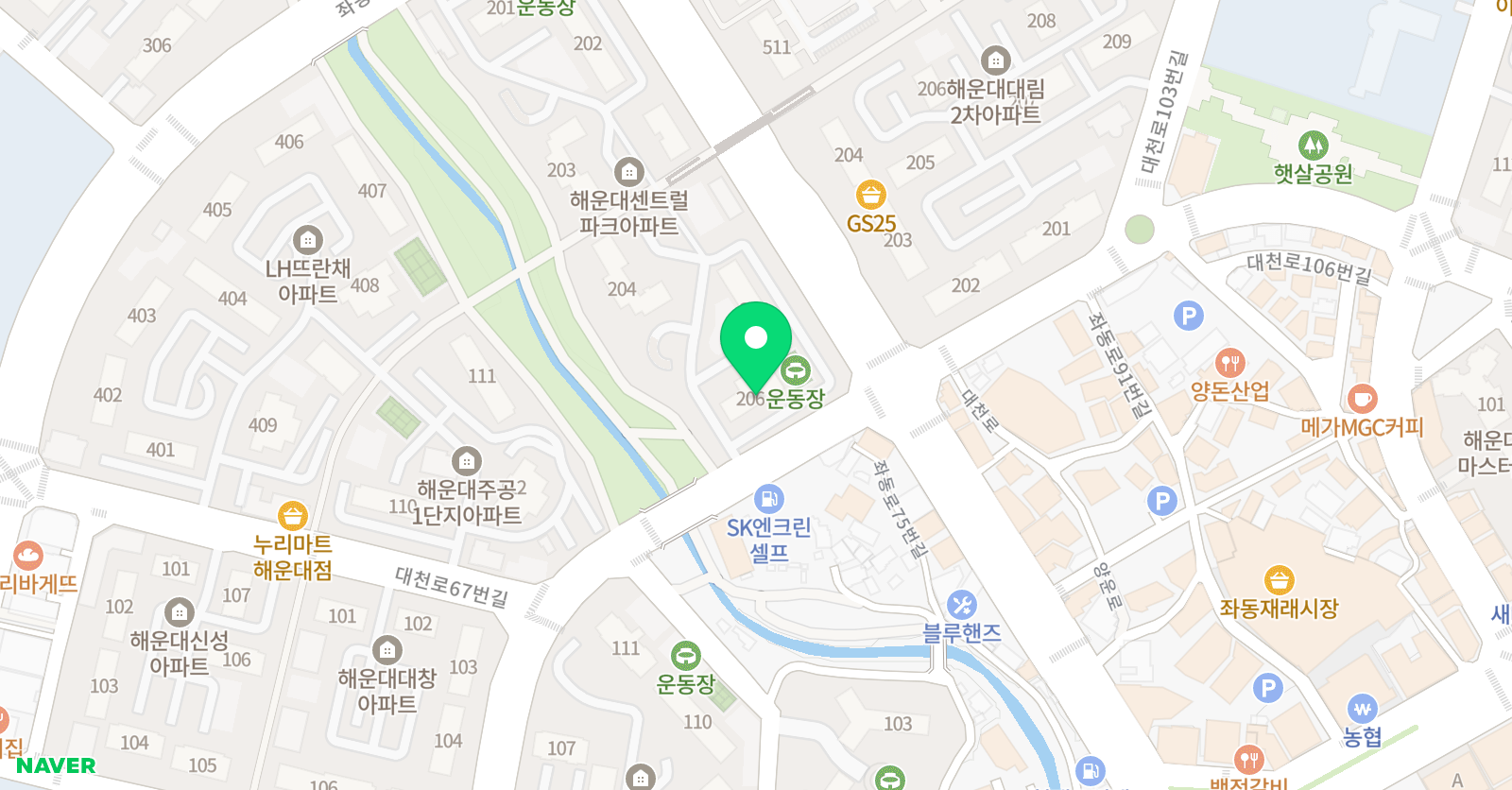 박지은 영어전문과외방 위치