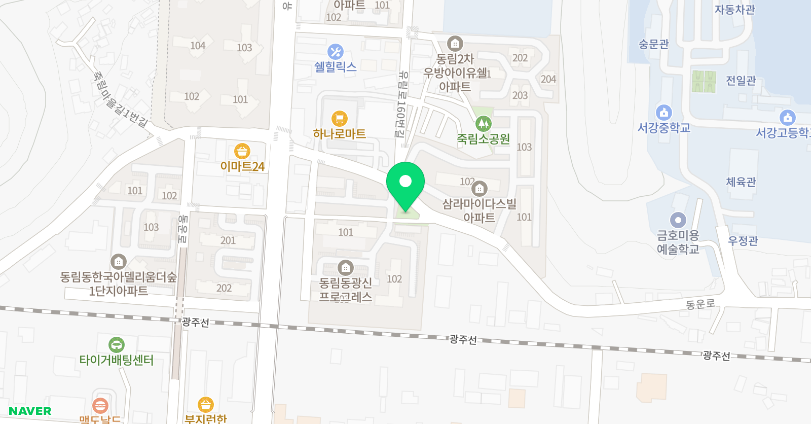 프로그레스 피아노음악교습소 위치
