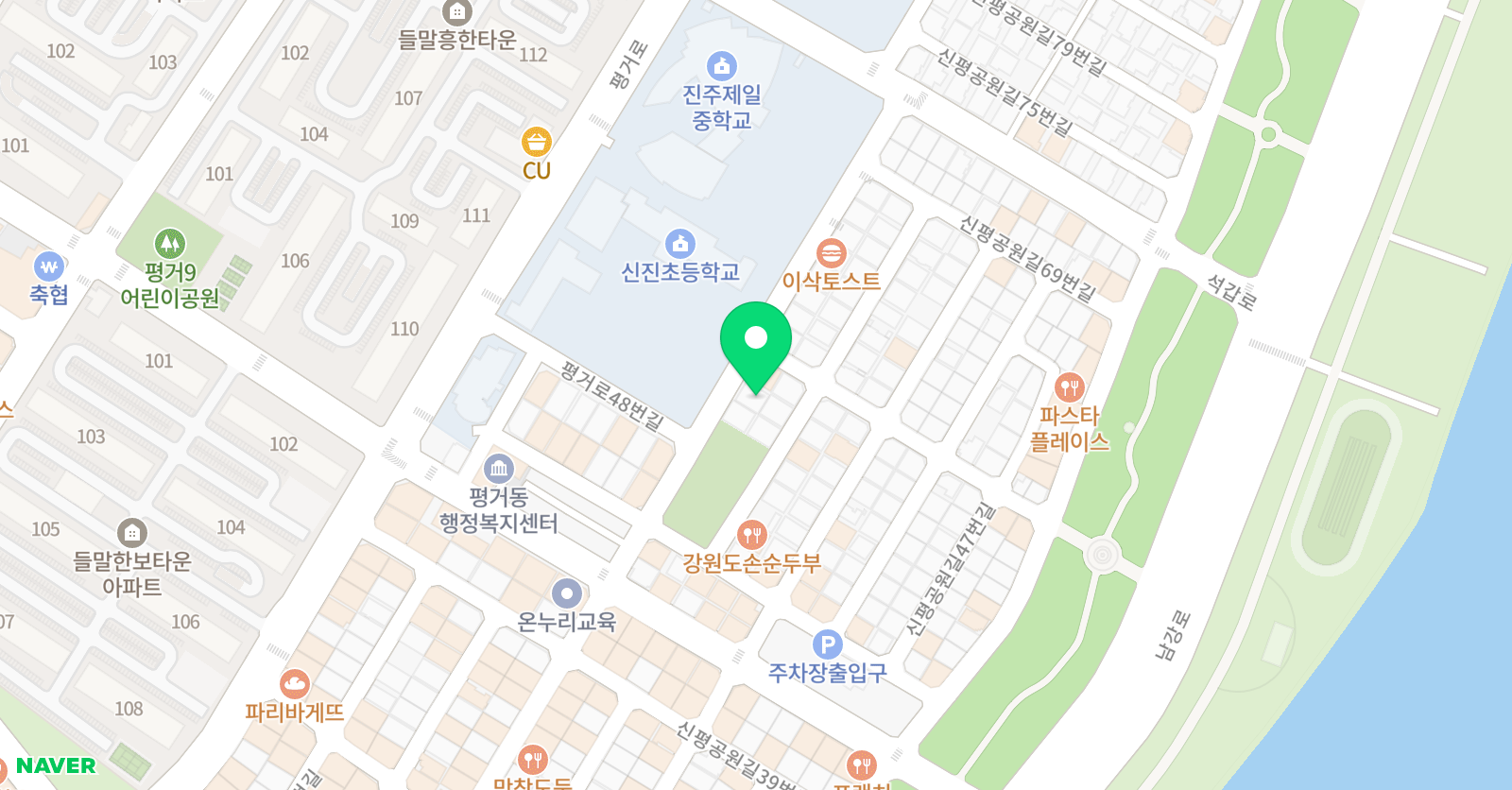 나랏말씀 독서논술교습소 서진주교육원 위치