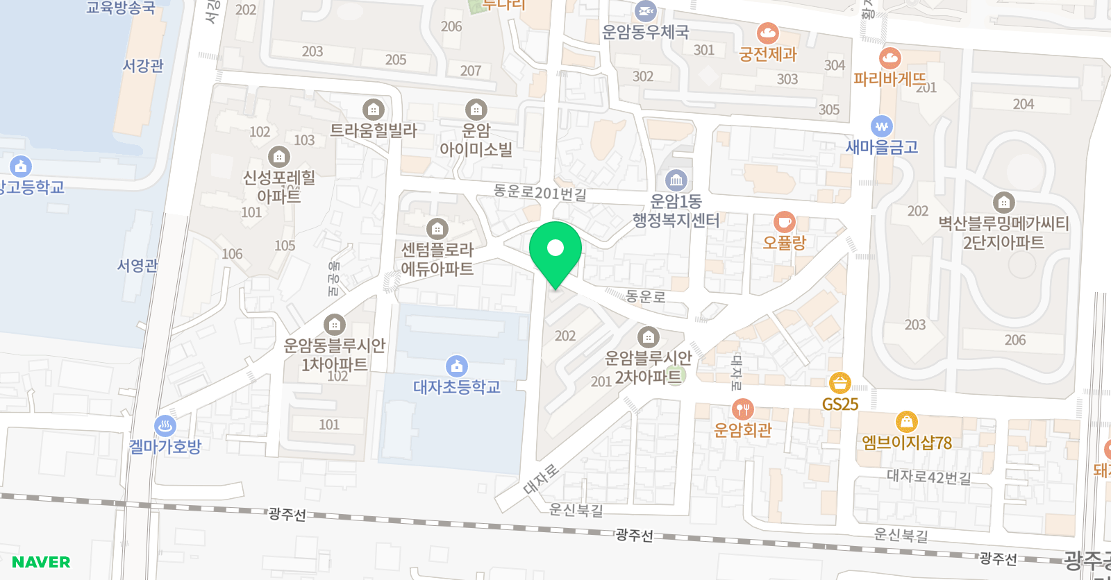 그레이트 미술학원 위치
