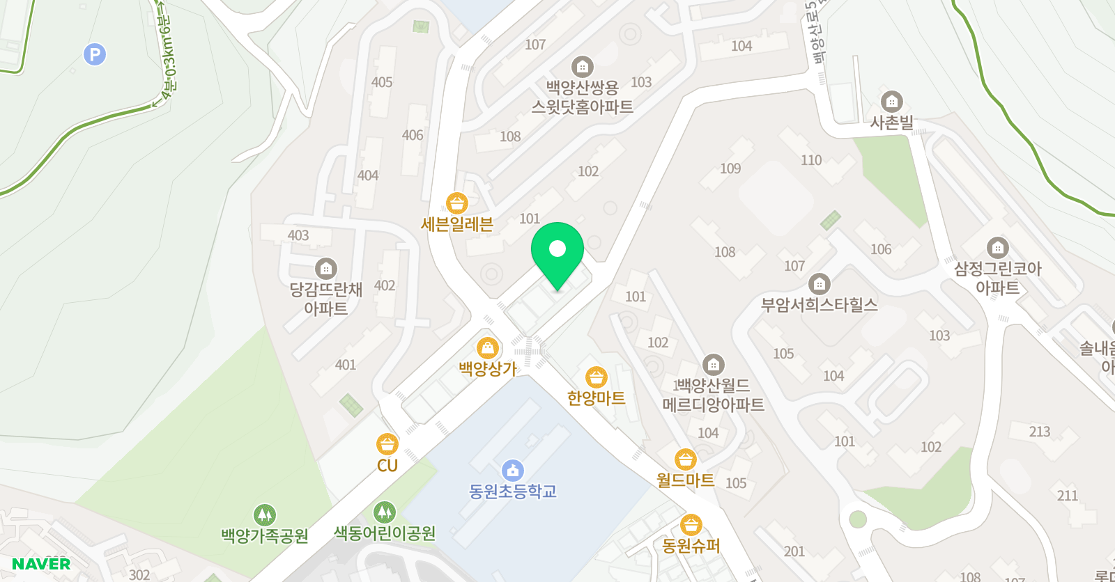 윤선생IGSE 아카데미 당감동점 위치