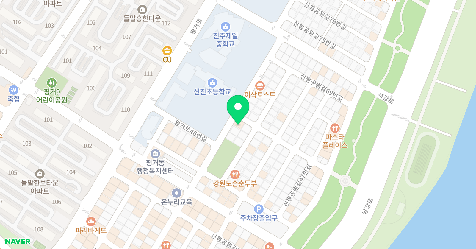 학교앞피아노 교습소 위치