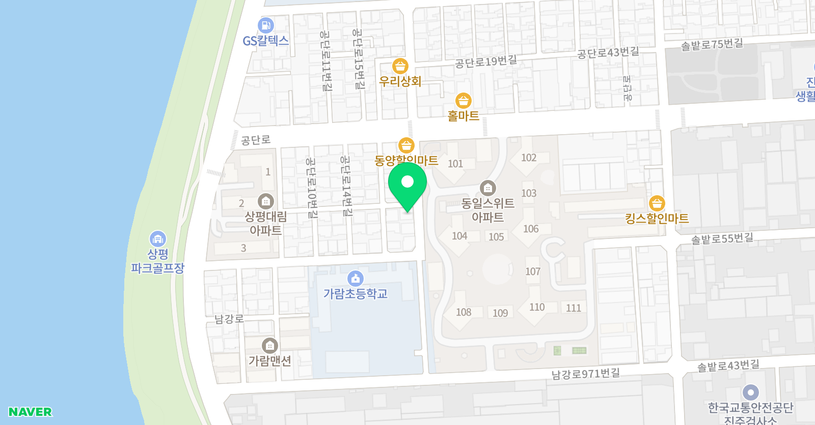 가라마음악학원 위치