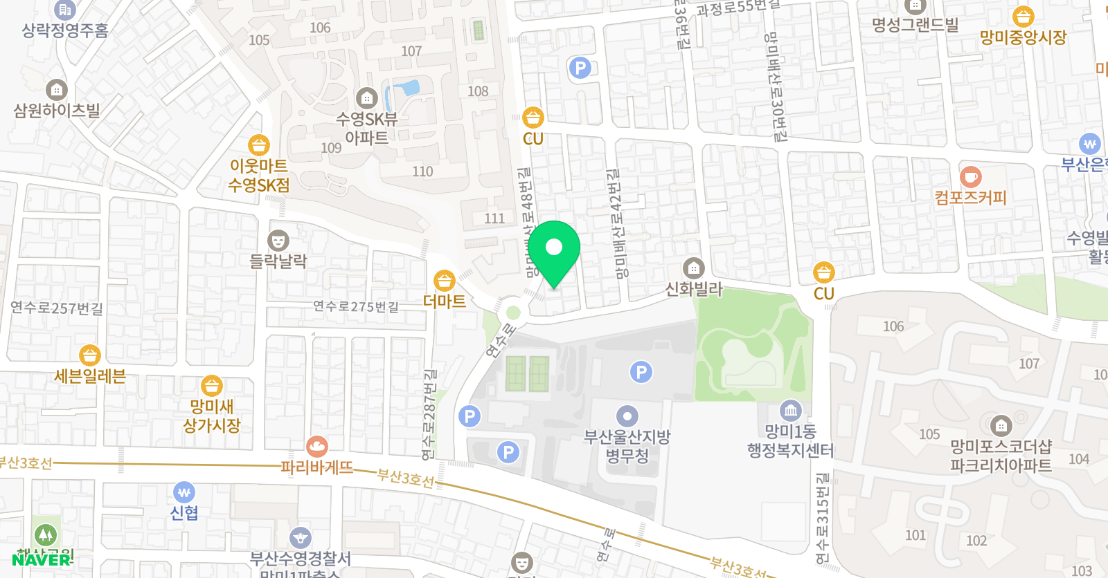 즐거운 음악학원 위치