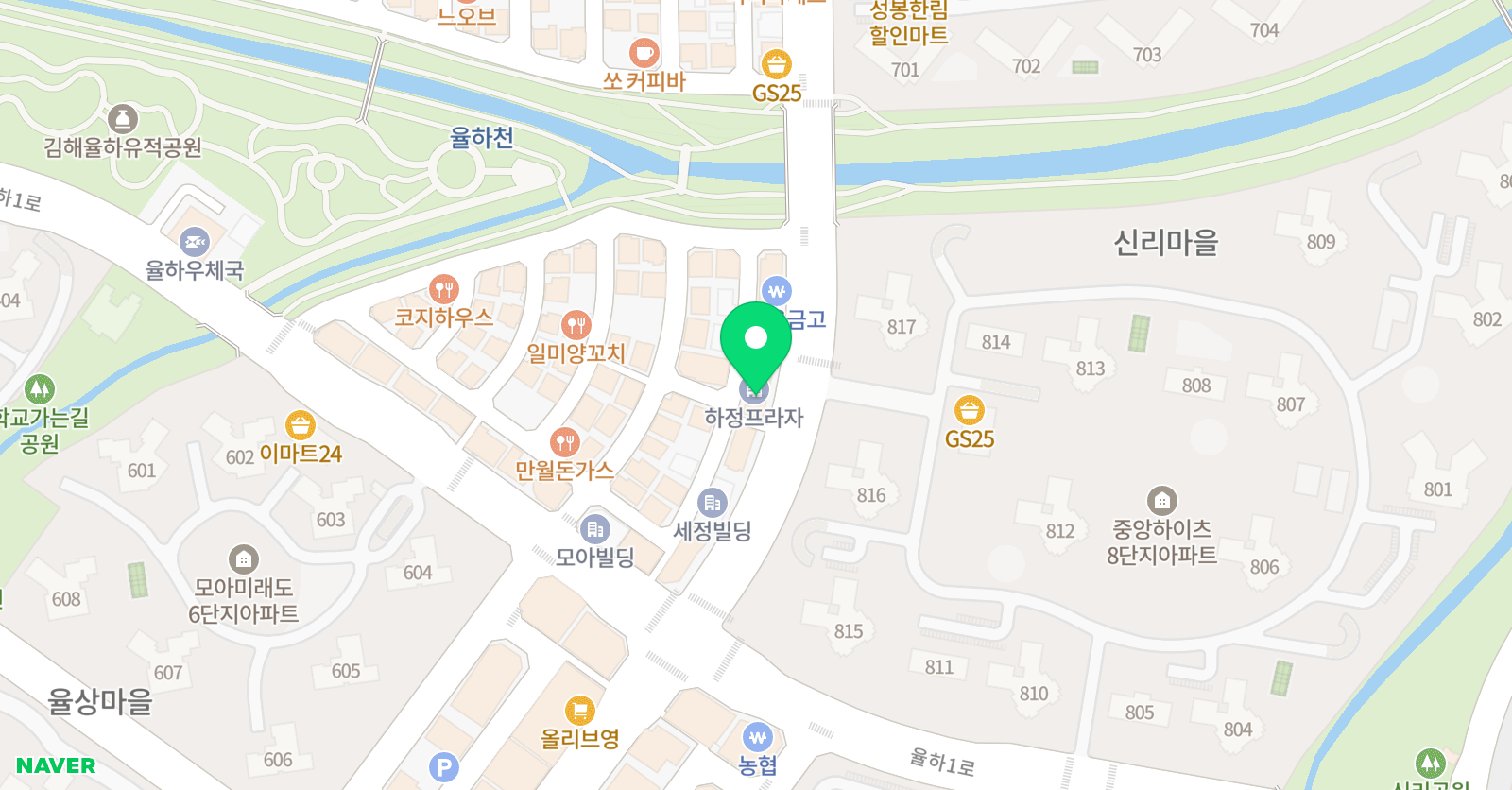대림 국어논술학원 위치