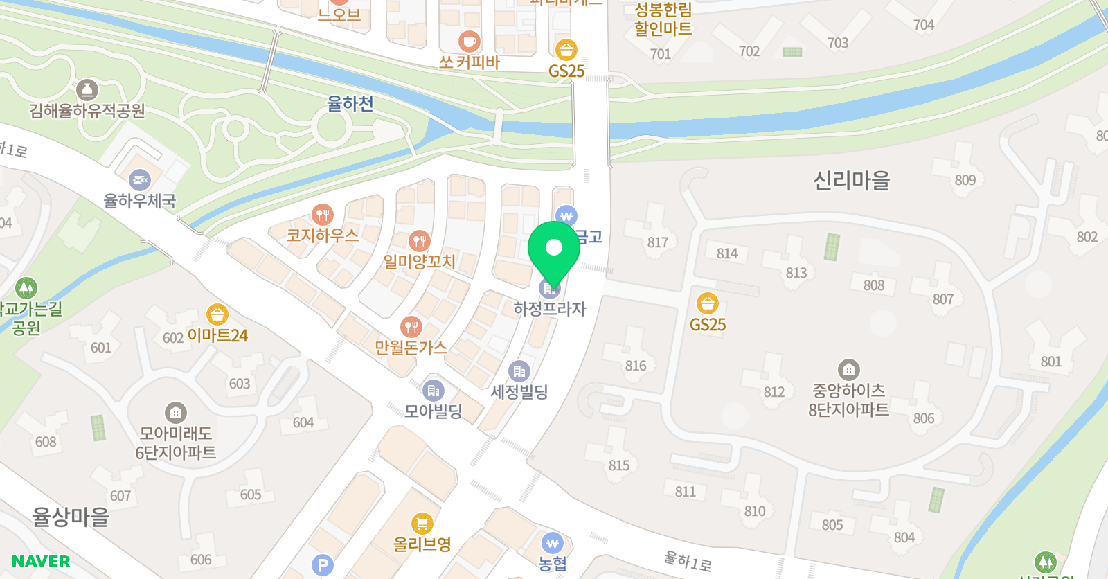 유클리드 수학과학학원 위치