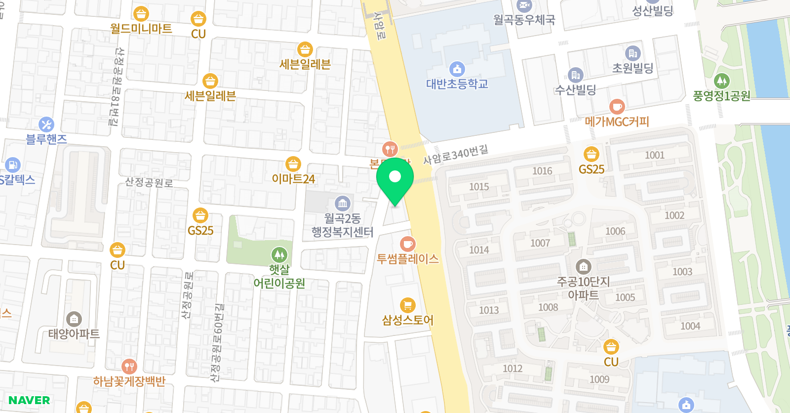 피닉스짐 본관 위치