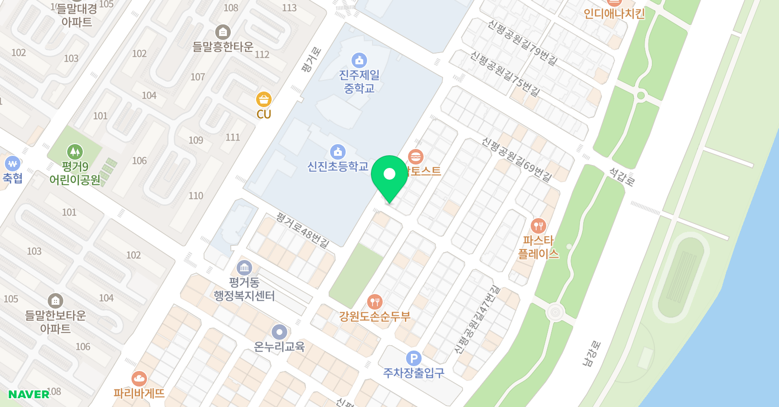 꿈꾸는 화가 위치