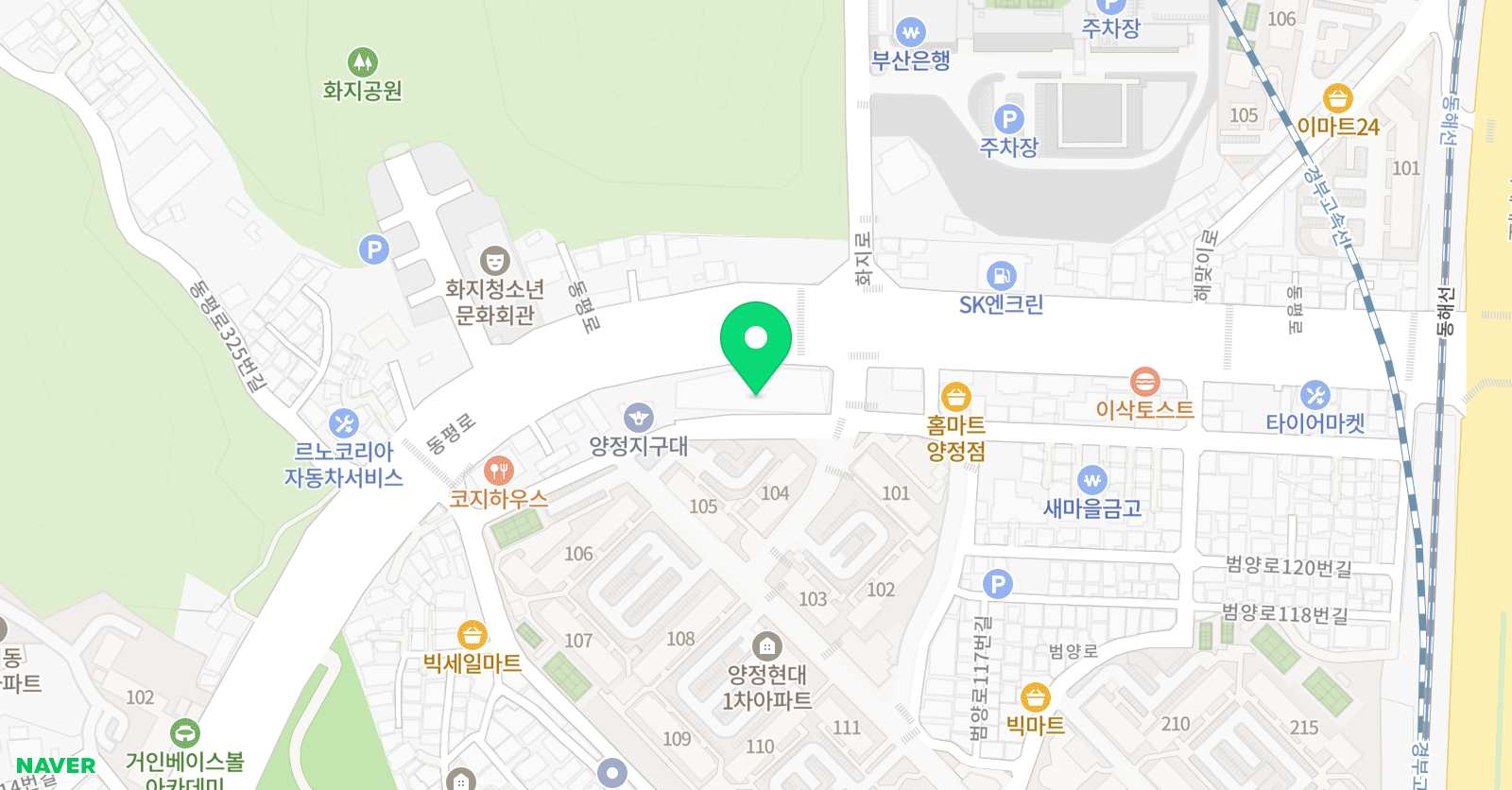 이루 미술학원 위치