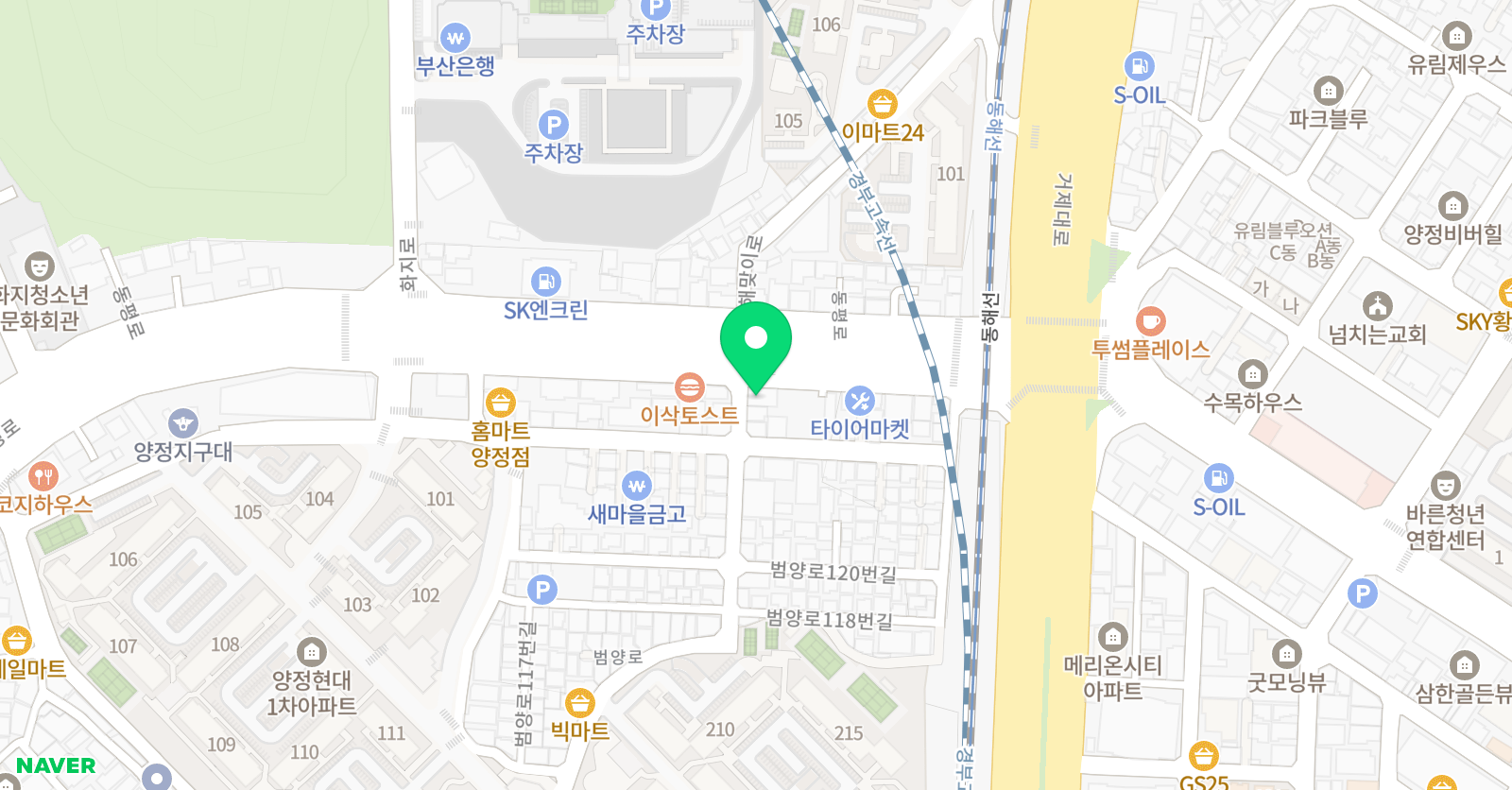 필립 영어학원 위치