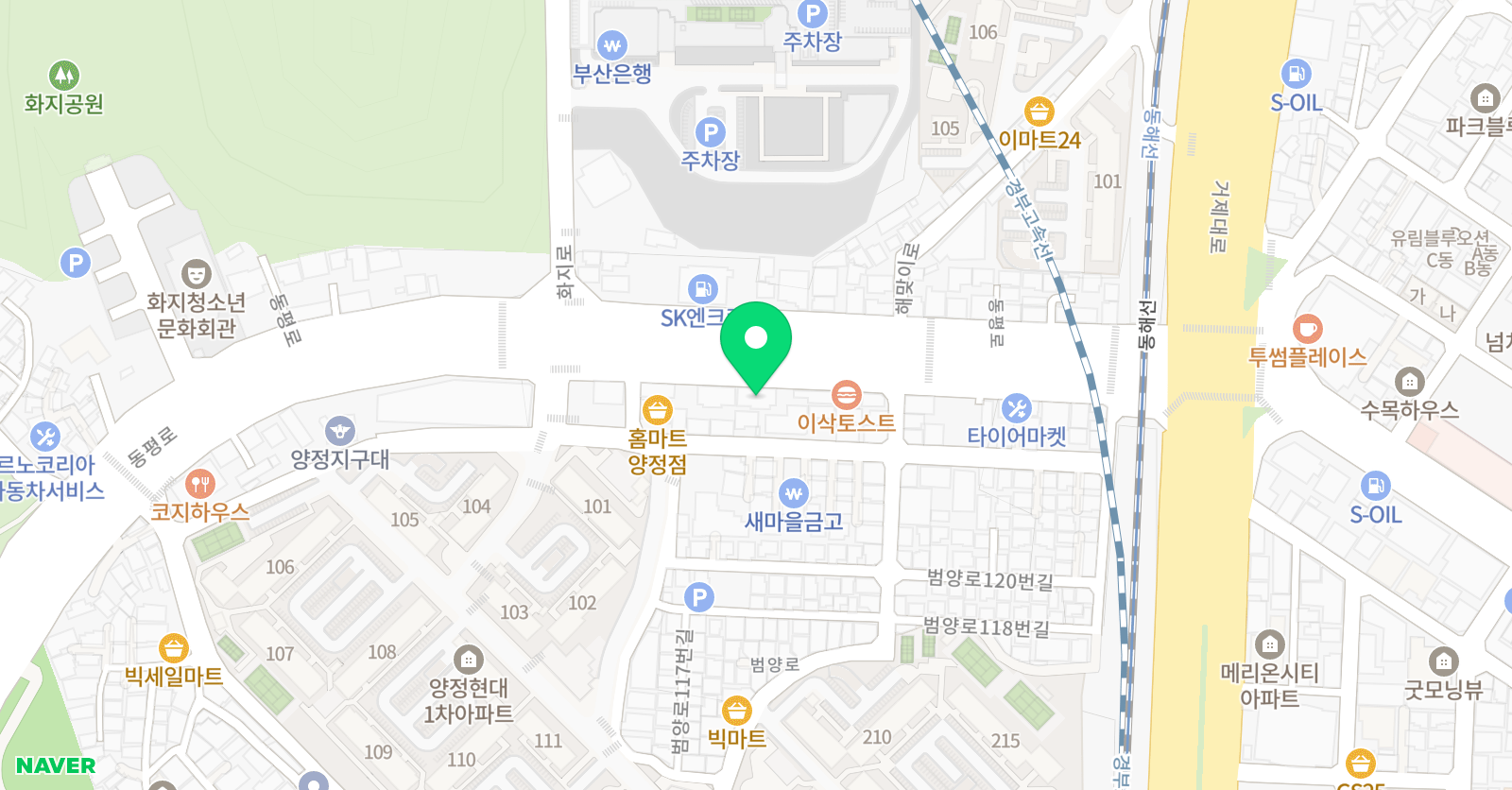 구정모 수학전문학원 위치