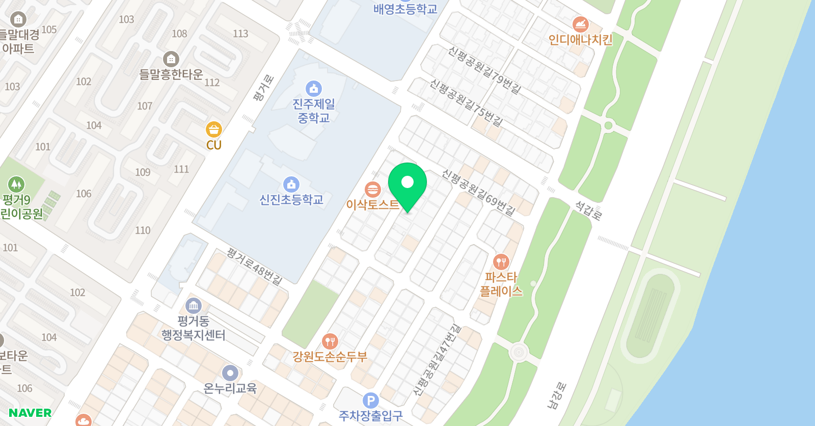 민 수학전문학원 위치
