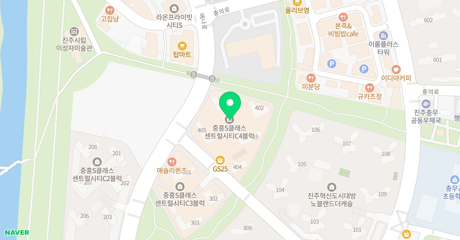 린피아노스튜디오 음악교습소 위치