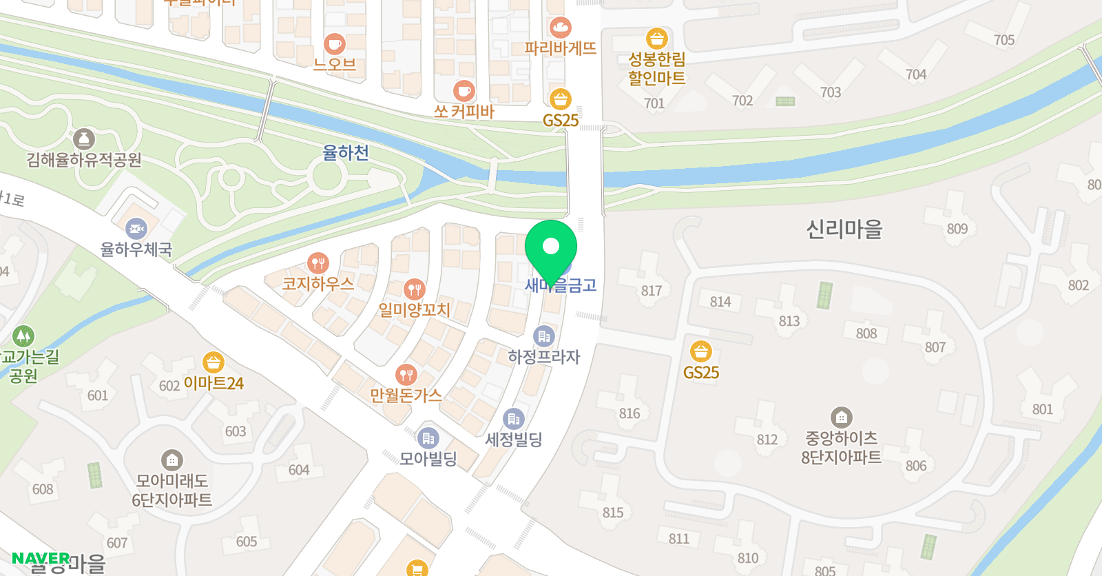 트라움 아트홀 음악학원 위치