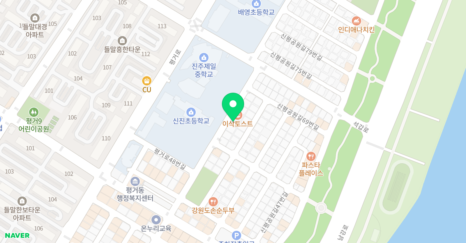 라인 발레무용학원 위치