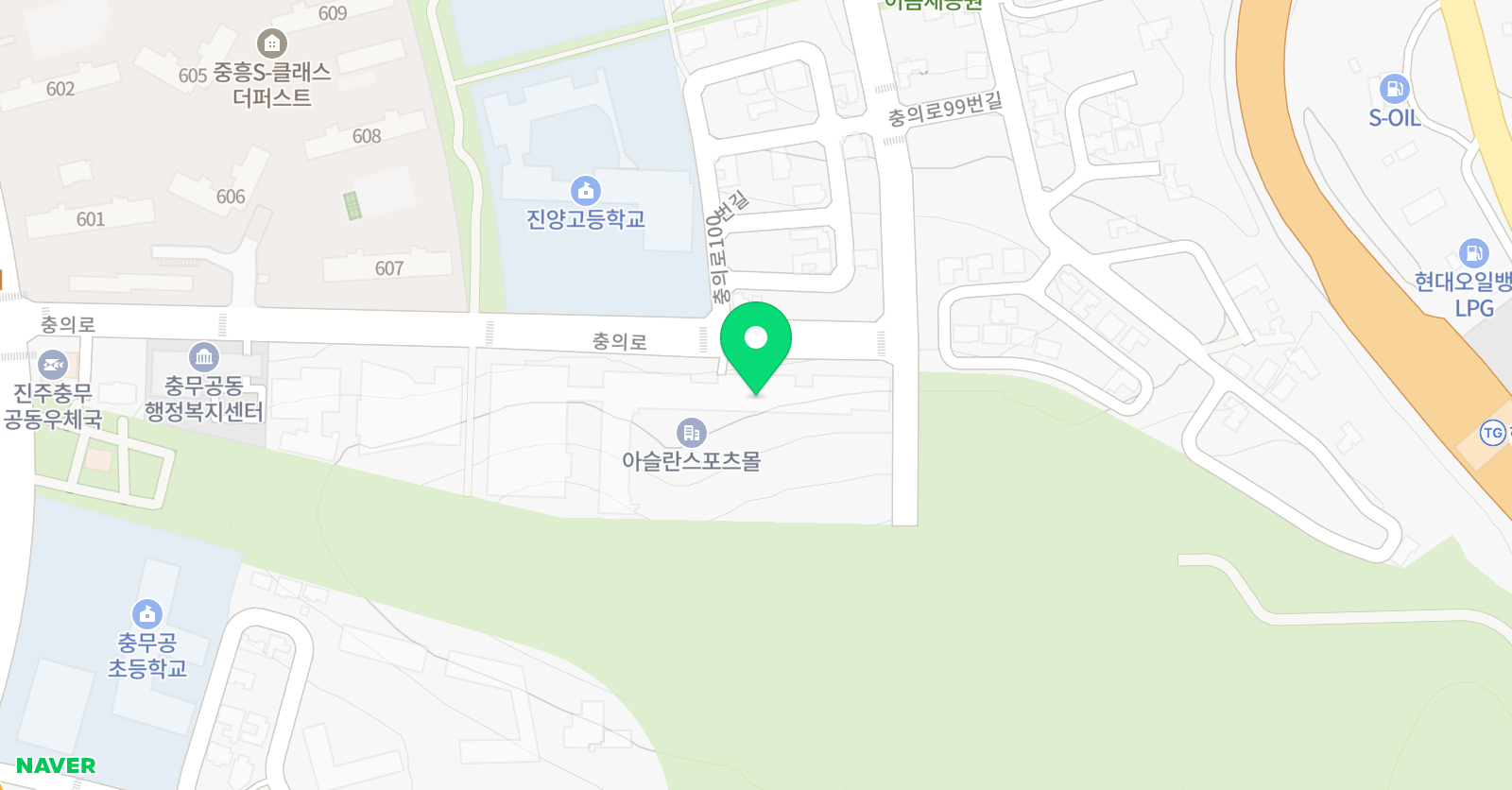 리듬컴퍼니 댄스아카데미 학원 위치