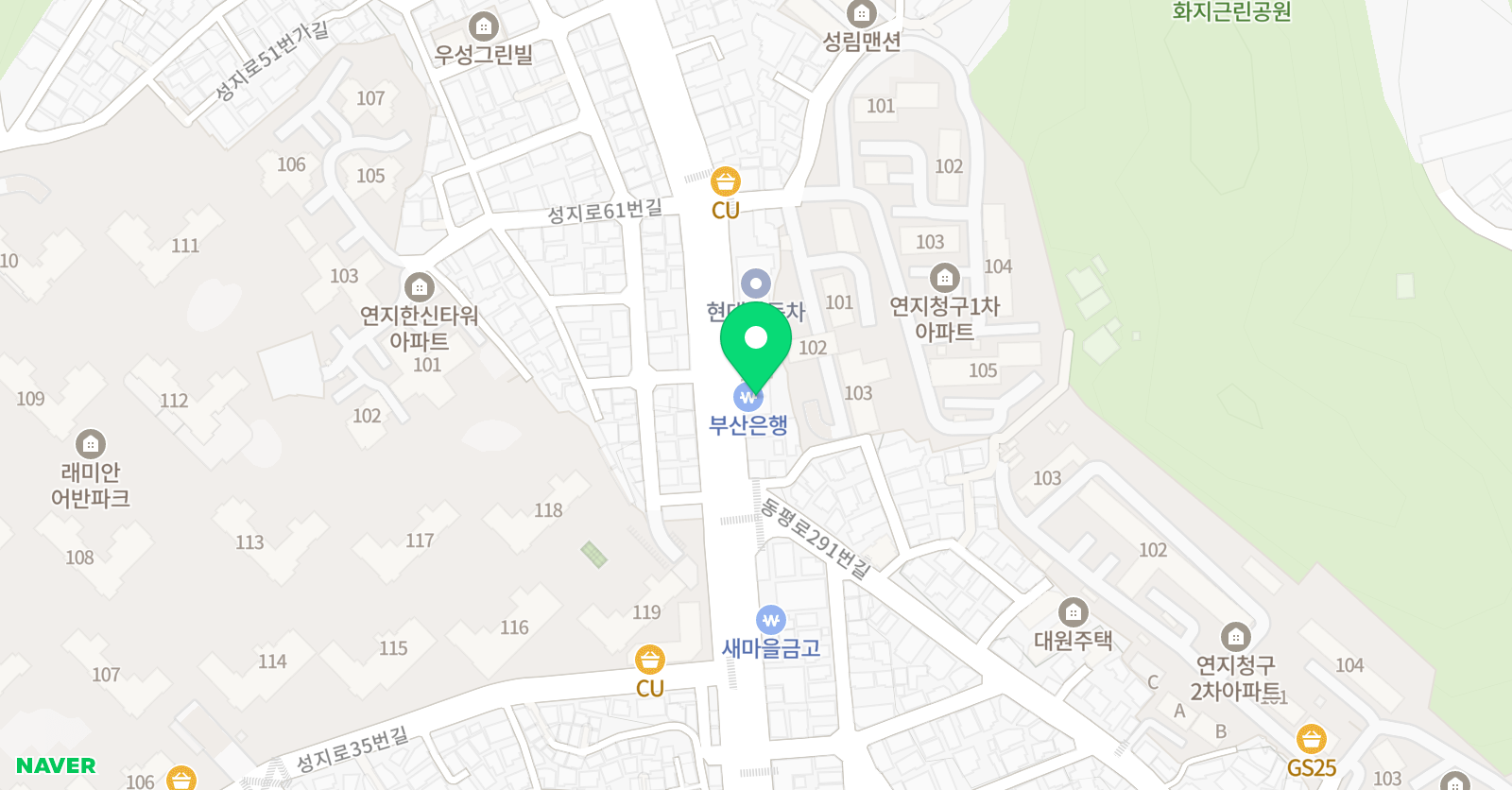 컬트 영어수학전문 학원 위치