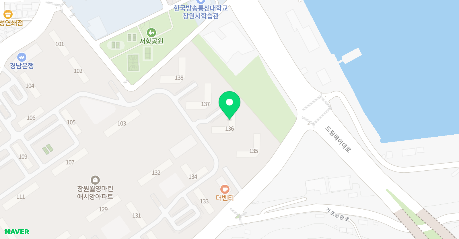 아소비 마산월영점 위치