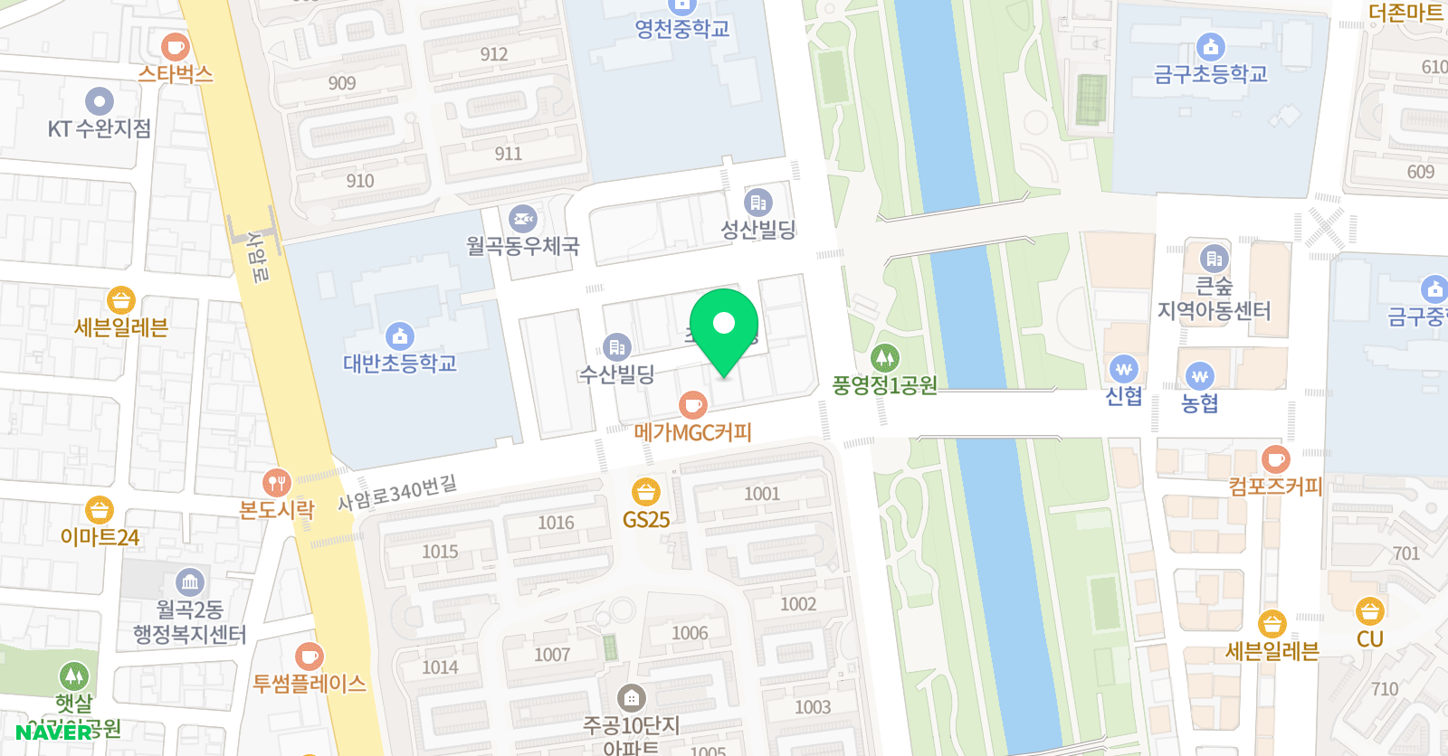 영천 태권도장 위치
