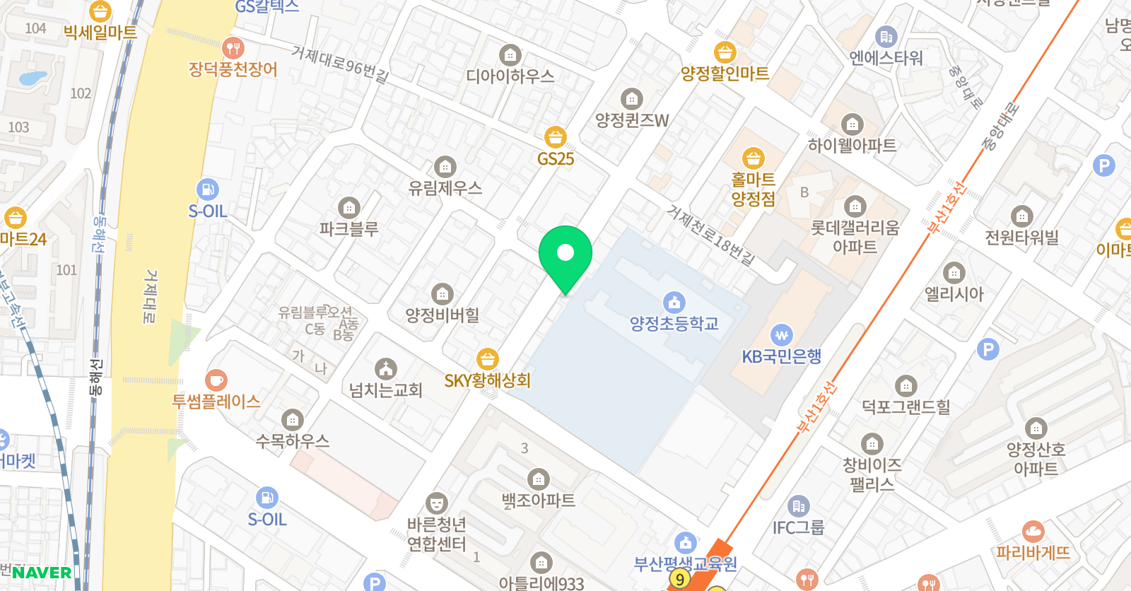 행복더올림 국어 위치