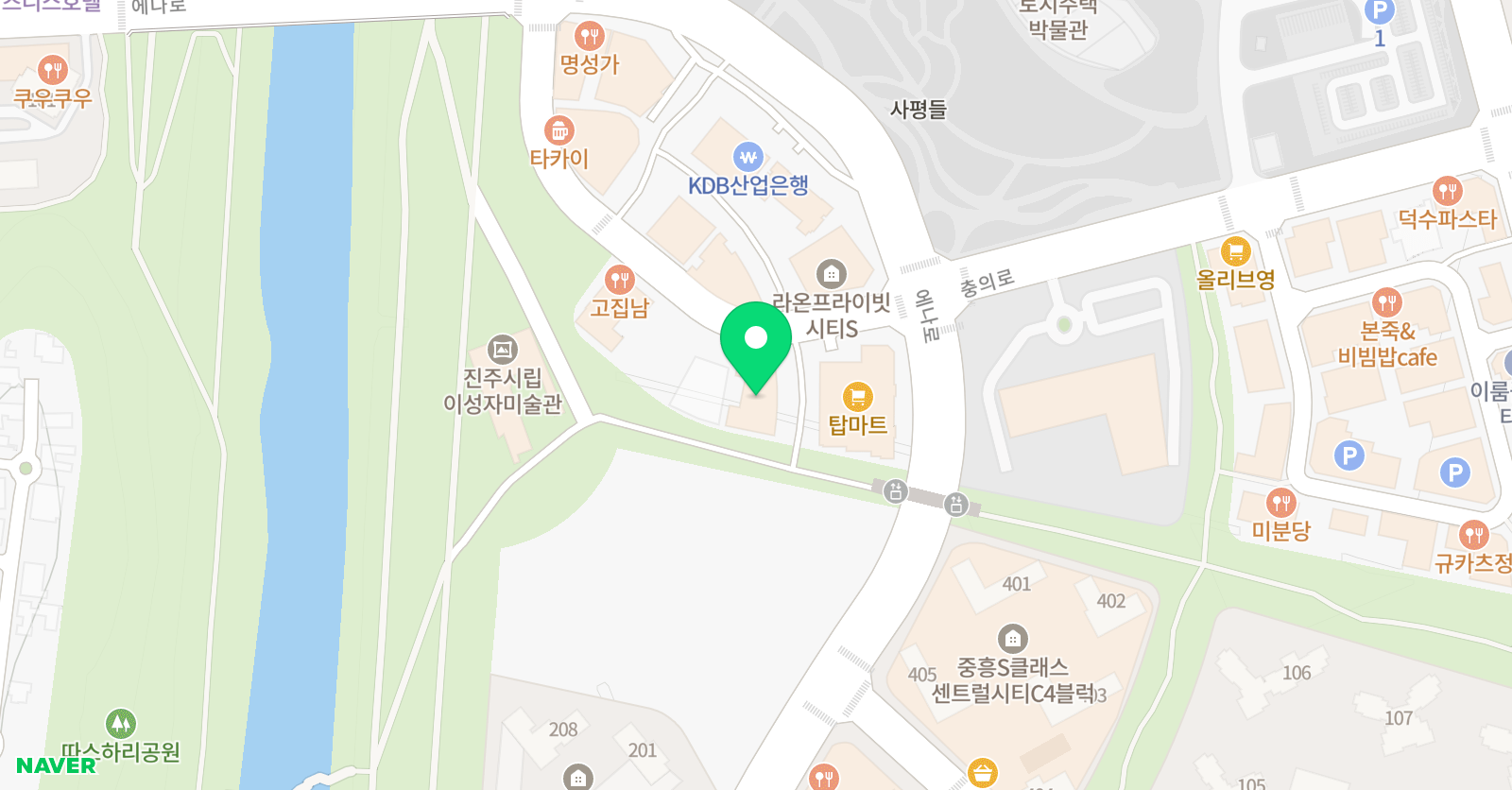 나만의목소리 보컬전문학원 위치