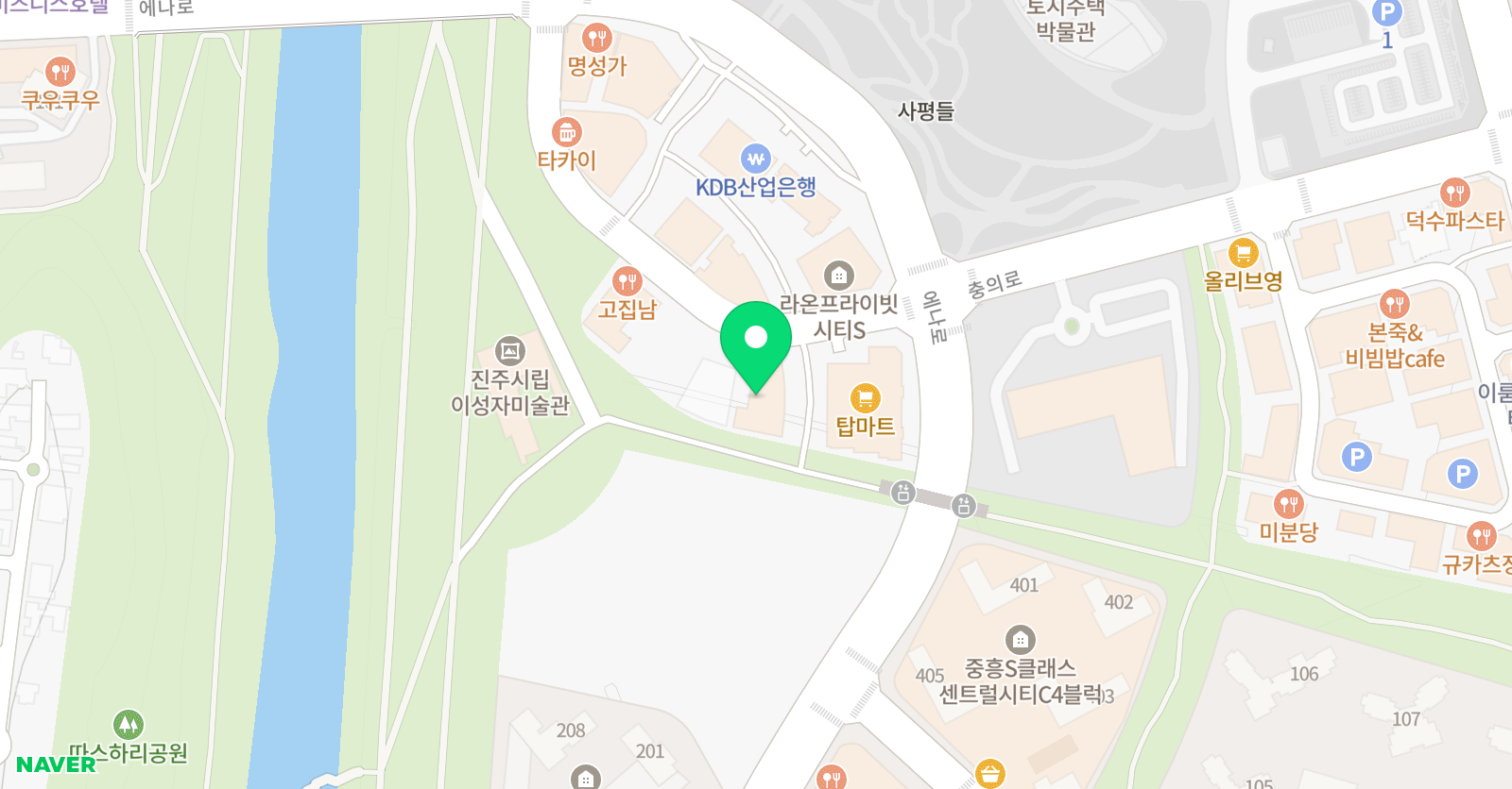 소마사고력수학 진주혁신 위치