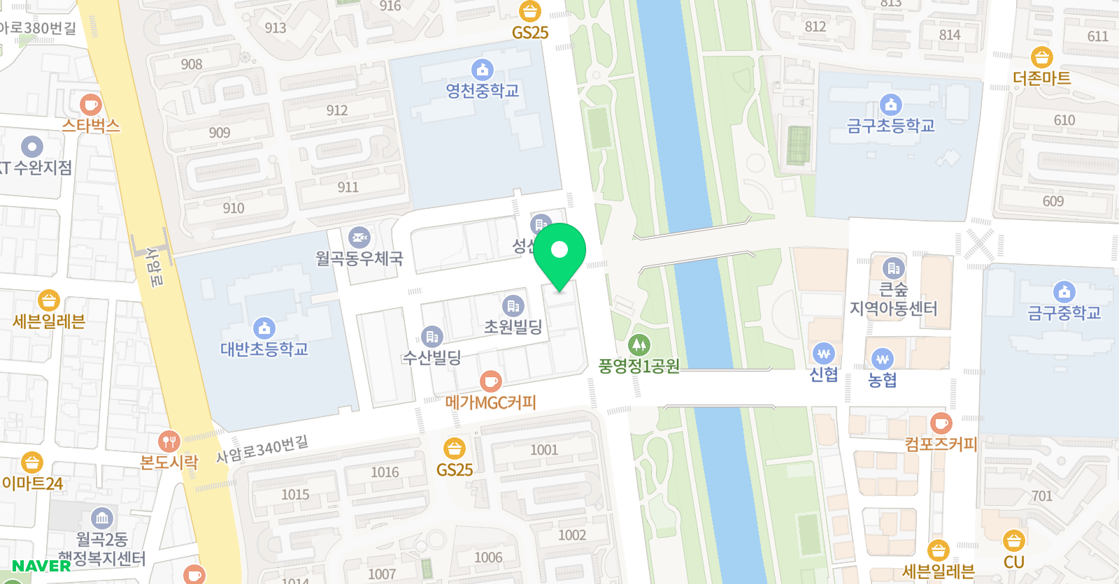 감성 미술학원 위치