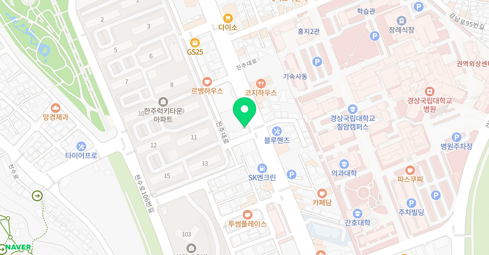 심정우 드럼전문학원 위치