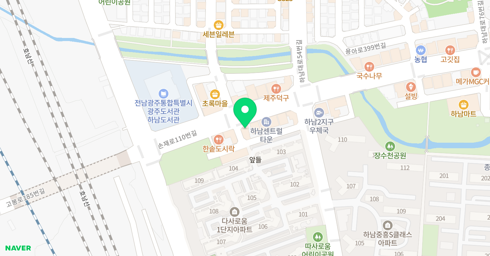 시매쓰 학원 하남센터 위치
