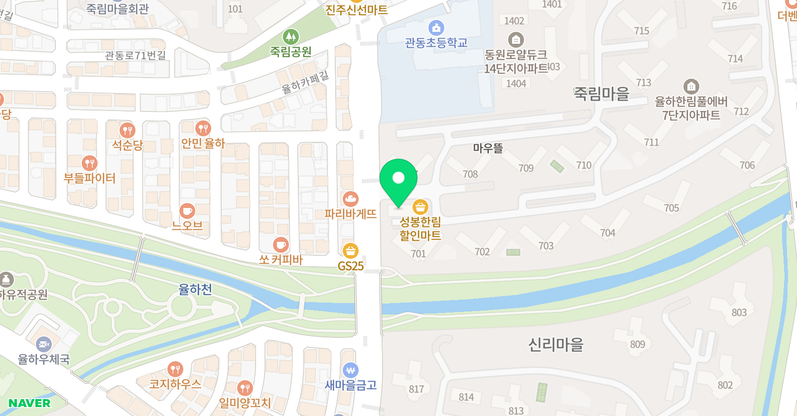 태들보 으뜸 태권도장 위치