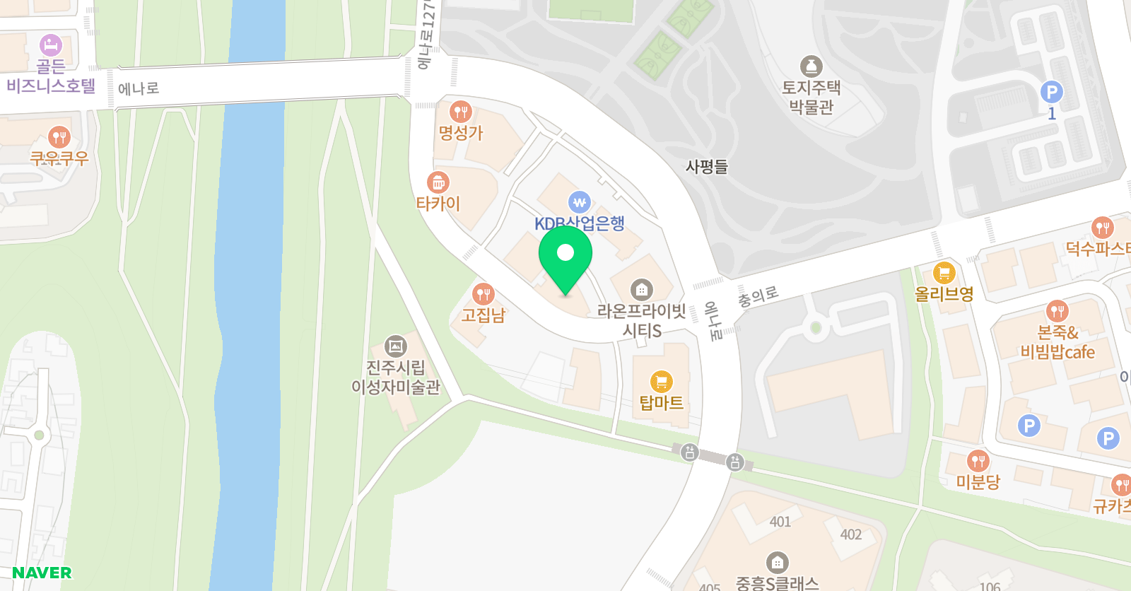 엠아이유 실용음악학원 위치