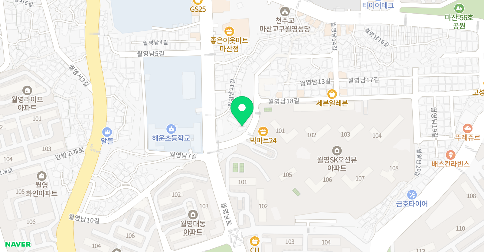 토킹스타 영어전문학원 위치
