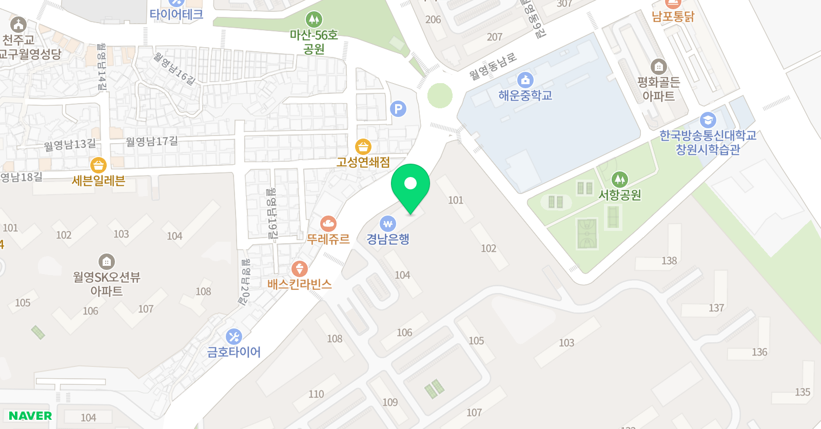 박형돈 수학학원 위치