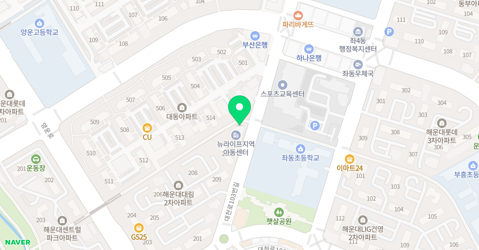 조성미 음악학원 위치
