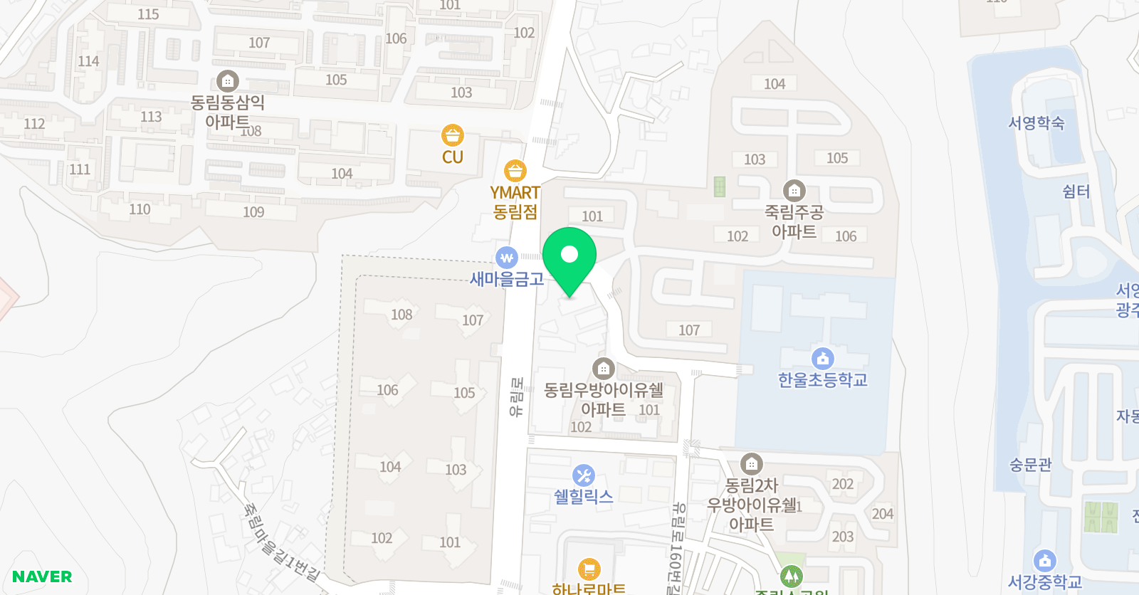 도담 태권도 위치