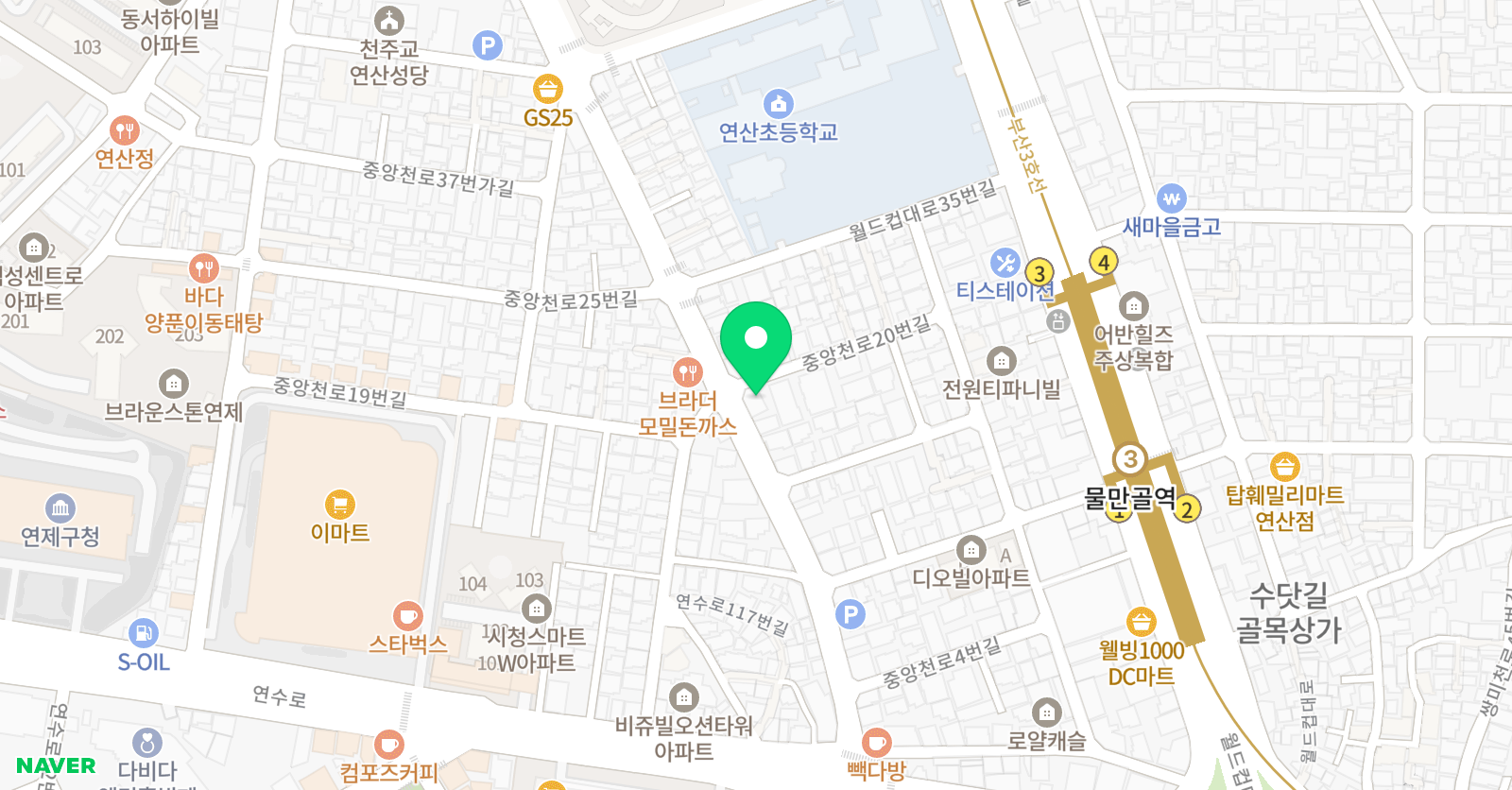 라라 음악학원 위치