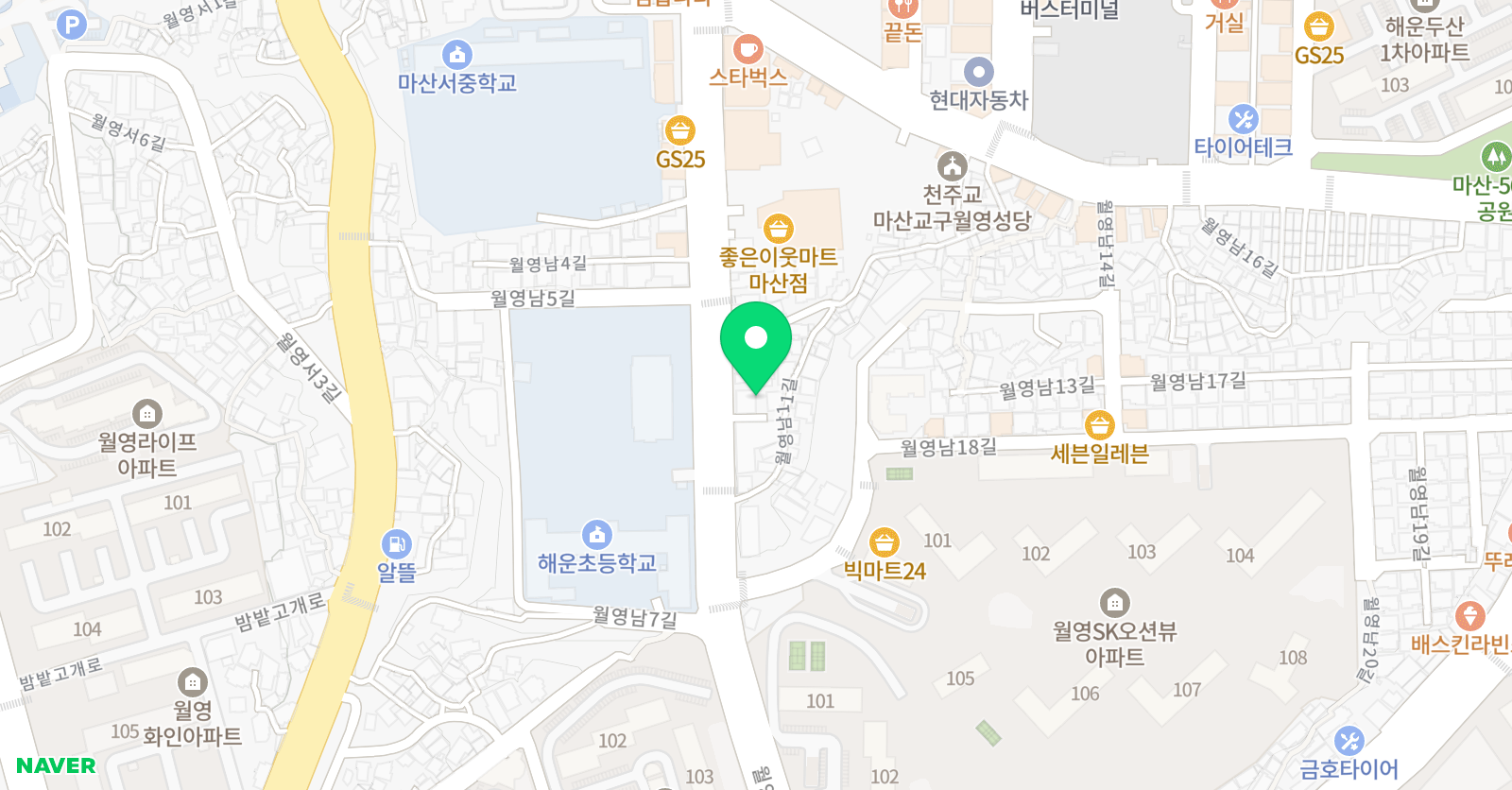 올인 영어전문학원 위치