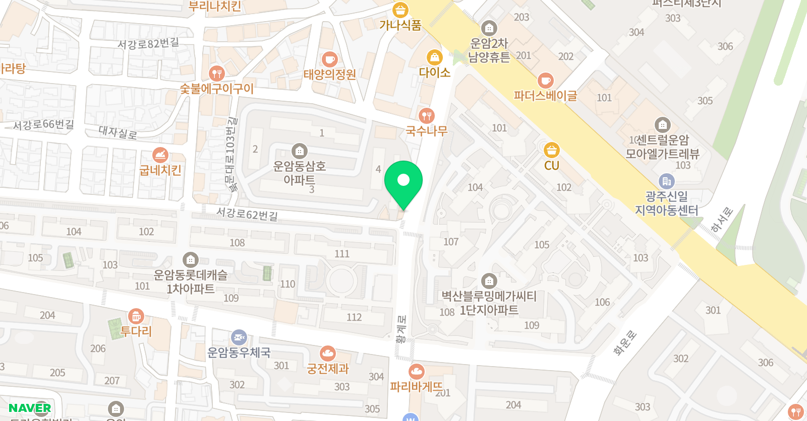 올에이 수학학원 위치